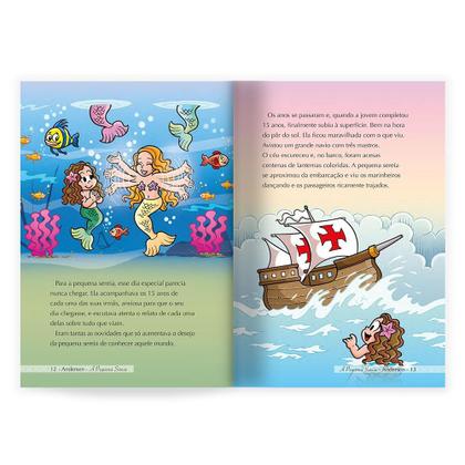 Imagem de Kit 3 Livros Contos Clássicos Para Crianças Com a Turma Da Mônica Fábulas Contos Clássicos