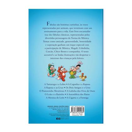 Imagem de Kit 3 Livros Folclores Cultura Brasileira Com Turma da Mônica Lendas Fábulas Para Crianças