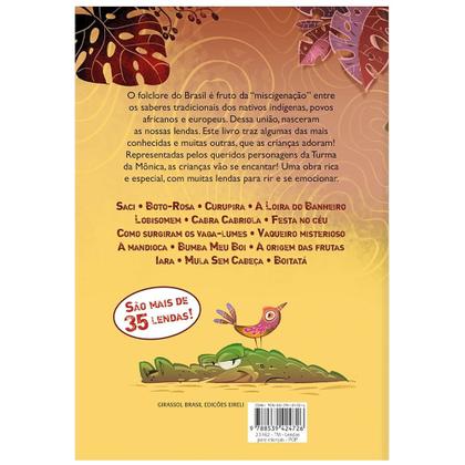 Imagem de Kit 3 Livros Folclores Cultura Brasileira Com Turma da Mônica Lendas Fábulas Para Crianças