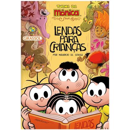 Imagem de Kit 3 Livros Folclores Cultura Brasileira Com Turma da Mônica Lendas Fábulas Para Crianças