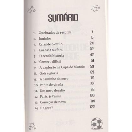 Imagem de Kit 3 Livros Os Maiores Astros do Futebol Neymar Messi Cristiano Ronaldo Biografias Infantis