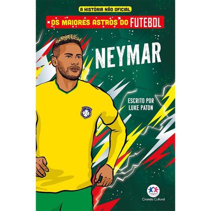 Imagem de Kit 3 Livros Os Maiores Astros do Futebol Neymar Messi Cristiano Ronaldo Biografias Infantis