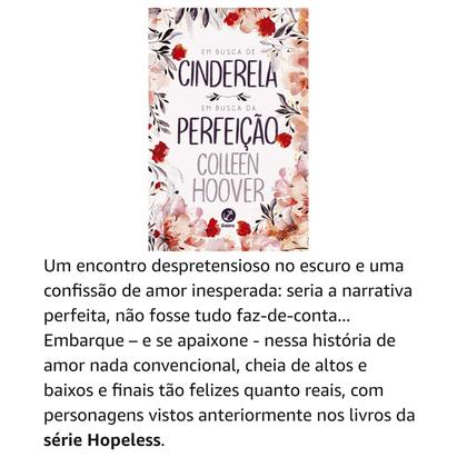 Imagem de Kit 3 Livros, Um caso perdido + Sem esperança + Em busca de Cinderela + Em busca da perfeição, série Hopeless