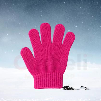 Imagem de Kit 3 Luvas Infantil Moda Inverno Estilo Criança Cores Sortidas