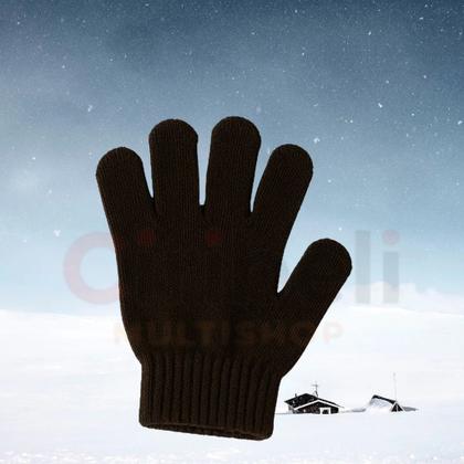 Imagem de Kit 3 Luvas Infantil Moda Inverno Estilo Criança Cores Sortidas