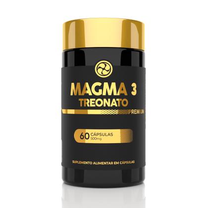 Imagem de Kit 3 Magma 3 Treonato 500mg 3x60 cps Floral Ervas