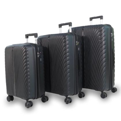 Imagem de Kit 3 malas de viagem malíssima wave - pmg