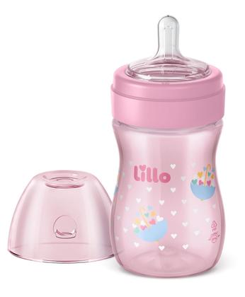 Imagem de Kit 3 Mamadeira Lillo Evolution Primeiros Passos 50/150/240ml Bico de Silicone