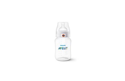 Imagem de Kit 3 Mamadeiras Avent Anti Colic 260ml Transparente