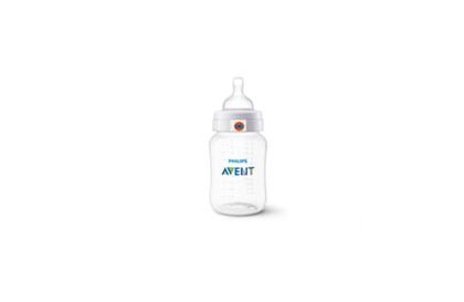 Imagem de Kit 3 Mamadeiras Avent Anti Colic 260ml Transparente