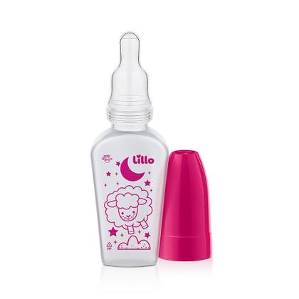 Imagem de Kit 3 Mamadeiras Evolução Divertida 50/120/240ml Rosa- Lillo