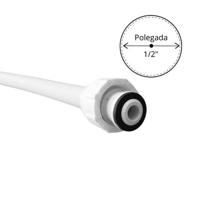 Imagem de Kit 3 Mangueira Engate Flexível 30cm 1/2 Pia Privada C Niple