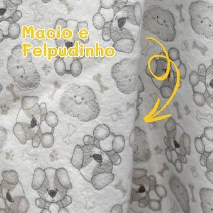 Imagem de Kit 3 Mantas Coberta Bebê Menina Suaves Delicadas Algodão