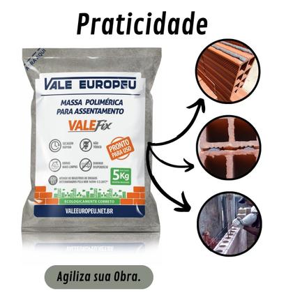 Imagem de Kit 3 Massa Polimérica (Embalagem De 5 Kg) Blocos e Tijolos