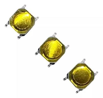 Imagem de Kit 3 Micro Botao Para Chave Gol Fox Jetta Up Amarok Saveiro