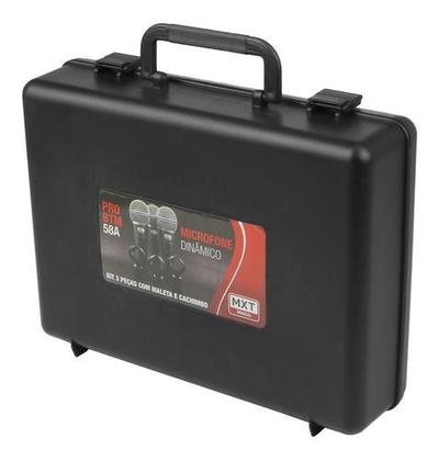 Imagem de Kit 3 Microfone Dinamico Tipo Shure Beta Sm58 Prof Nfe 