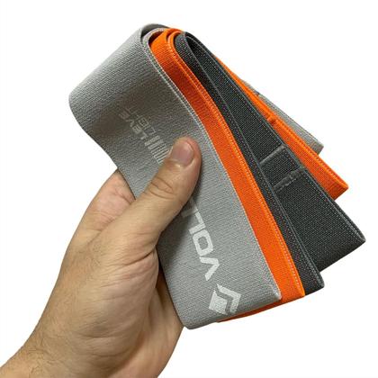 Imagem de Kit 3 Mini Bands Faixas Elásticas em Poliéster Profissional Vp1091 Vollo