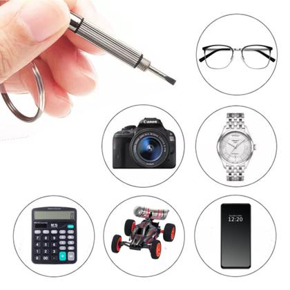 Imagem de Kit 3 Mini Chave Fenda Apertar Parafuso Oculos Brinquedo Celular Relogio