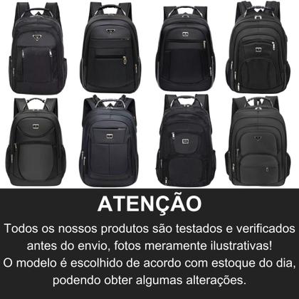 Imagem de Kit 3 Mochilas Bolsa Reforçada Notebook Trabalho Faculdade Coreana Executiva Escolar Premium