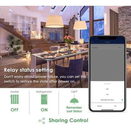 Imagem de Kit 3 Módulos Interruptor Zigbee Mini Alexa Google Home