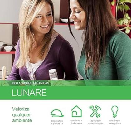 Imagem de Kit 3 Módulos Tomada 20A S401110 Branco Lunare Up Schneider