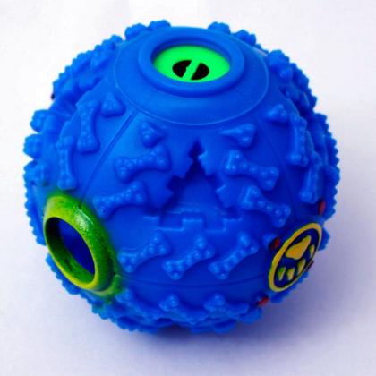 Imagem de Kit 3 Mordedor Cão Pet PVC Depoisto P/ Ração 12cm Sortido