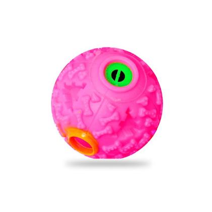 Imagem de Kit 3 Mordedor Cão Pet PVC Depoisto P/ Ração 12cm Sortido