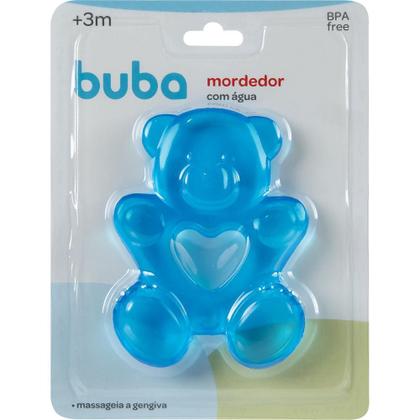 Imagem de Kit 3 Mordedores Buba Infantil Bebe Agua Resfriavel Gelado