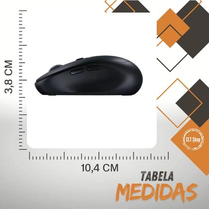 Imagem de Kit 3 Mouse Sem Fio MSI 200 Intelbras 6 Botões Ajuste DPI Cliques Silenciosos Nota Fiscal Empresa