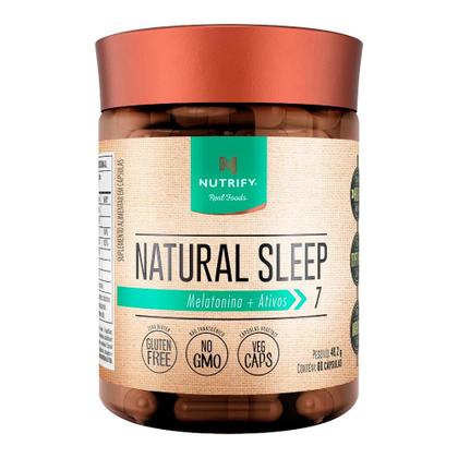 Imagem de Kit 3 Natural Sleep Nutrify 60 Cápsulas