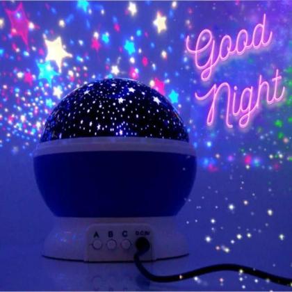 Imagem de Kit 3 Objeto que Ajuda a dormir Luminaria Estrelada com Nota Fiscal Barata