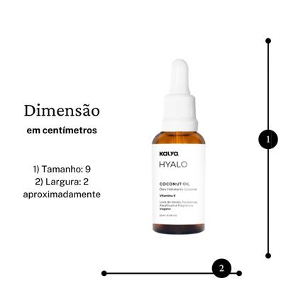 Imagem de Kit 3 Oleo De Coco Intimo Natural Hidratante Para Regiao Intima