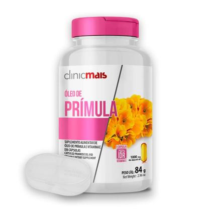 Imagem de Kit 3 Óleo de Prímula ClinicMais 60 Cápsulas