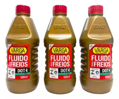 Kit 3 Óleo Fluido Para Freio Dot4 Trw Varga 500ml Imagem de Kit 3 Óleo Fluido Para Freio Dot4 Trw Varga 500ml
