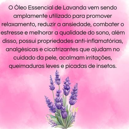 Imagem de Kit 3 óleos essenciais lavanda alecrim hortelã-pimenta 100% puros e naturais