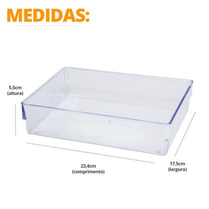 Imagem de Kit 3 Organizador Roupas Closet Armário Acessórios Biquínis Meias