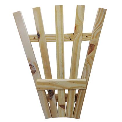 Imagem de Kit 3 Painel Floreira Parede Vaso Jardim Vertical Orquidea Com Cachepot