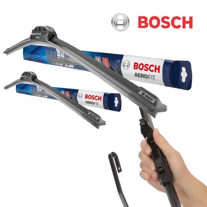 Imagem de Kit 3 Palheta Limpador Parabrisa Original Bosch Nissan Kicks SL SV 2016 2017 2018 2019 2020