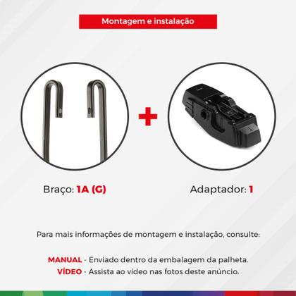 Imagem de Kit 3 Palhetas Dianteiras Multiclip + Traseira REAR Silicone Originais Bosch BMW X5 2013 a 2018