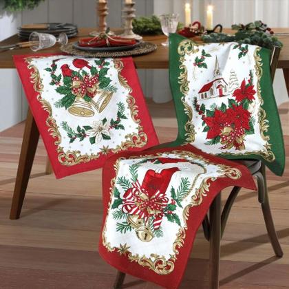 Imagem de Kit 3 Pano De Prato Copa Felpudo Natal Natalino Dohler 109