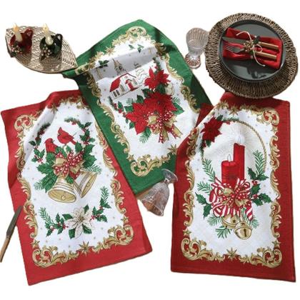 Imagem de Kit 3 Pano De Prato Copa Felpudo Natal Natalino Dohler 109