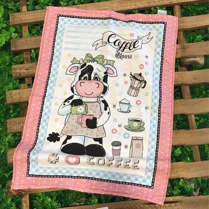 Imagem de Kit 3 Pano De Prato Estampado Estampas Variadas Pano De Copa Macio Em Algodao