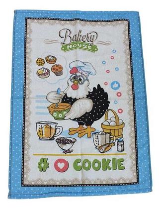 Imagem de Kit 3 Pano De Prato Estampado Estampas Variadas Pano De Copa Macio Em Algodao