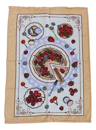 Imagem de Kit 3 Pano De Prato Estampado Estampas Variadas Pano De Copa Macio Em Algodao