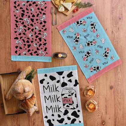 Imagem de Kit 3 Panos De Copa Estampado Teka Primore 40 x 65 cm