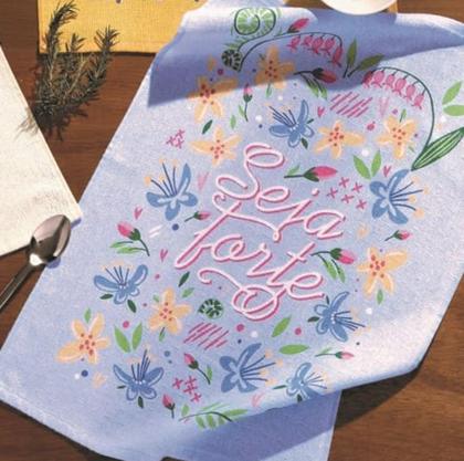 Imagem de Kit 3 Panos de Copa Felpudo Estampado Dohler