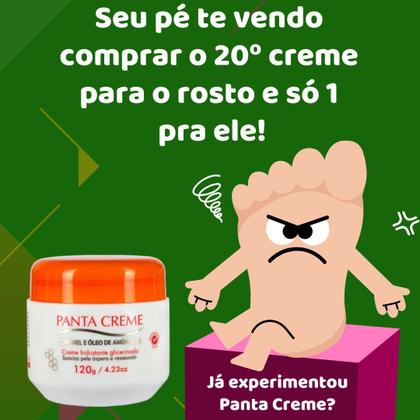 Imagem de Kit 3 Panta Creme Original Hidrataça os pés e previne rachaduras ressecamento e fissuras com uréia e glicerina