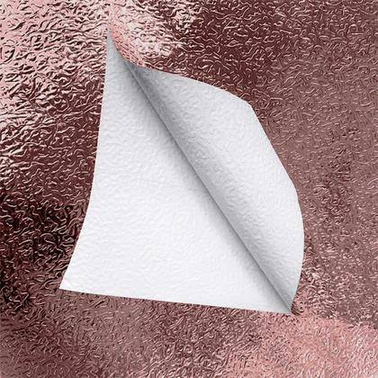 Imagem de Kit 3 Papel de Parede Adesivo Cozinha Resistente a Alta Temperatura Rose Gold 15M