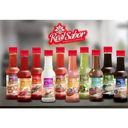 Imagem de Kit 3 Pápricas No Pote Temperos Defumada Picante e Doce + 5 Molhos 150ml Para Salada Temperos