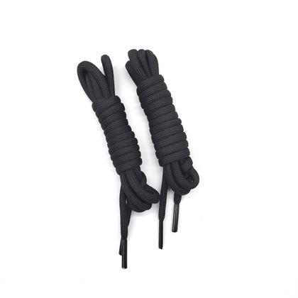 Imagem de Kit 3 Pares Cadarço Redondo Reforçado Para Coturno e Botas